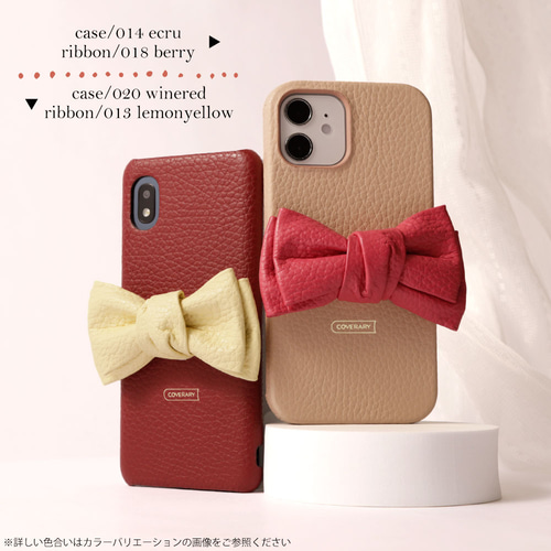リボン かわいい スマホケース ほぼ全機種対応 iPhone