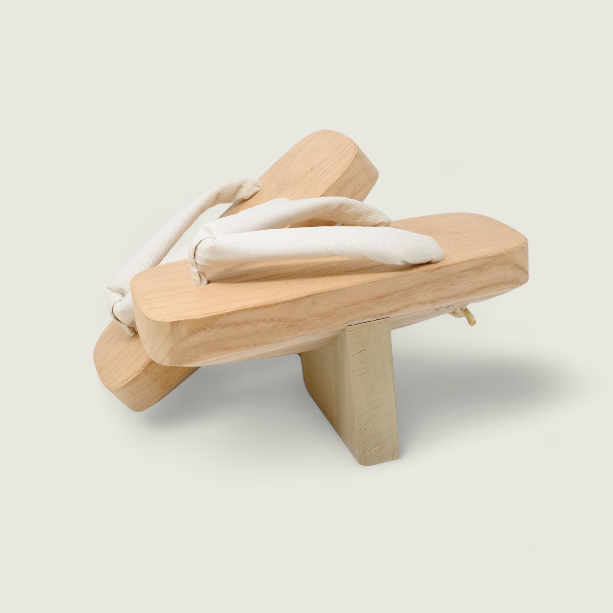 高下駄 朴歯 一本歯　葛城綿太鼻緒