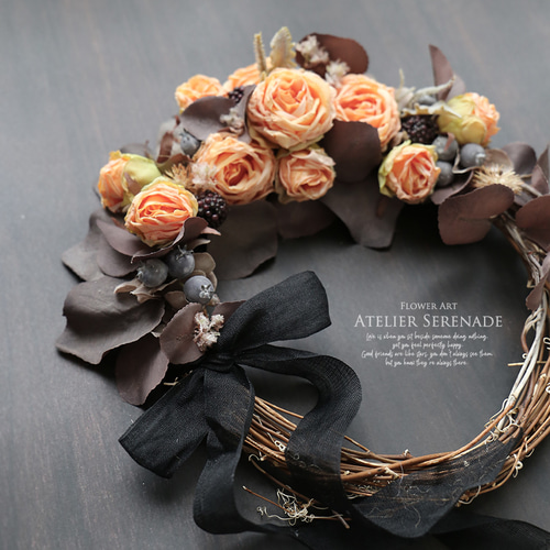 2.オーバルリース 初夏の色合い オーバルリース リース mou 通販 13870647｜Creema(クリーマ)