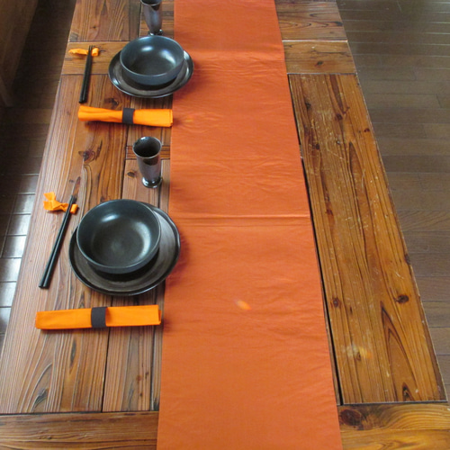 r91 飾り軸付 119x30.5cm 帯 テーブルランナー テーブルセンター r91 飾り軸付 119x30.5cm 帯 テーブルランナー テーブルセンター