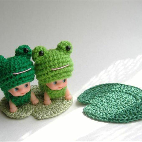 カエルキューピー♡ハイハイ 着ぐるみ、あみぐるみ 梅雨 6月 その他