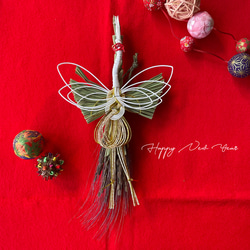 ◆ハンドメイド◆豪華絢爛！お正月飾り 豪華絢爛 胡蝶蘭のしめ飾り お正月飾り しめ縄・しめ飾り Art Salon