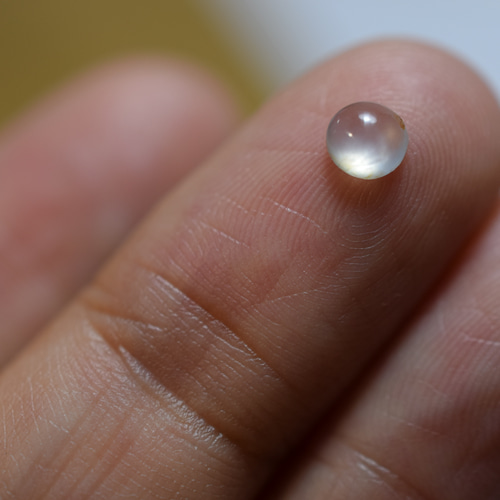 RS8-221 高氷種 白氷 天然ミャンマー産 A貨 本翡翠 ルース 裸石 硬玉  