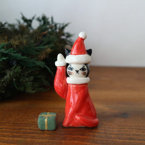 フランスの招き猫 クリスマス その他置物 福雪のAtelier hukuyuki 通販
