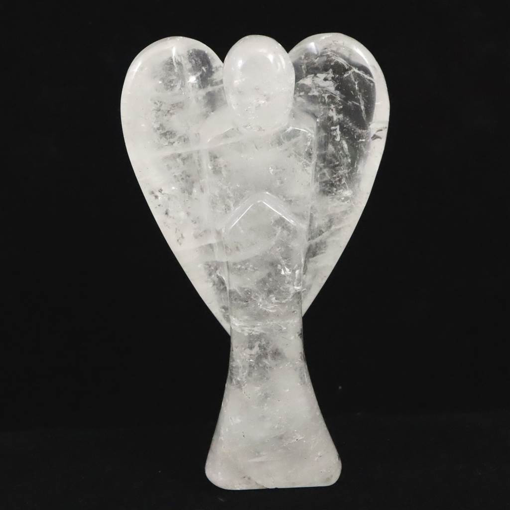 ブラジル産水晶　125mmエンジェル　天使　360g #55147