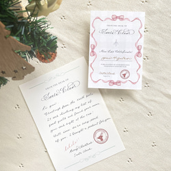 サンタさんからの手紙&良い子証明書 子どもが喜ぶクリスマスの贈り物