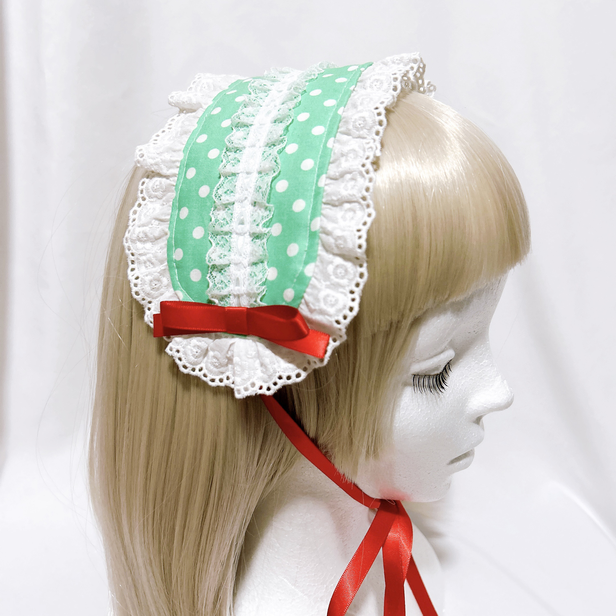 クリームソーダ風ヘッドドレス 専用枠 再販〗୨୧- クリームソーダヘッドドレス -୨୧ - ふわりむ
