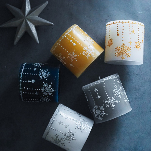 スワロフスキー キャンドルホルダー 　雪の結晶 iittala/イッタラ/スノーフレーク/雪の結晶/キャンドルホルダー