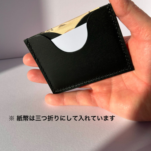 本革 カードケース 名刺入れ・カードケース T.M.Leatherworks