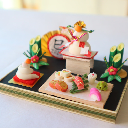 2025お正月飾り・鏡餅・巳年 鏡餅 putifulu617 通販 18583716｜Creema