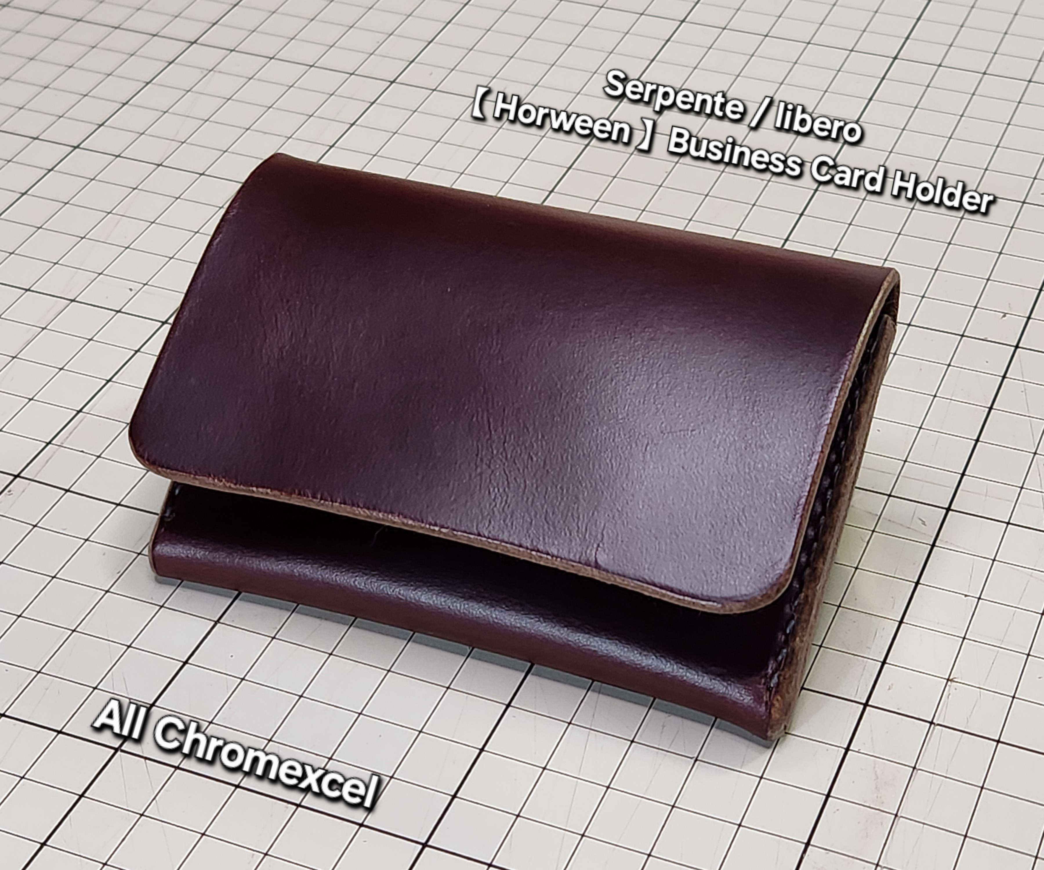 ホーウィン クロムエクセル カードケース 名刺入れ 名刺入れ・カード