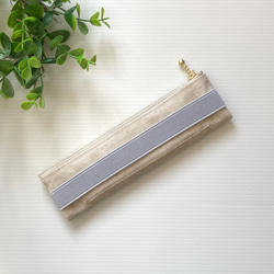 ブックバンドペンケース  B6サイズ (リバティ・Cars) / 手帳用ペンケース　ラミネート　 3枚目の画像