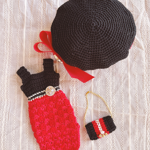 ♡ ブライス　アウトフィット　ワンピース　ニットワンピース ネオブライス、アイシードルアウトフィット#春夏ニット