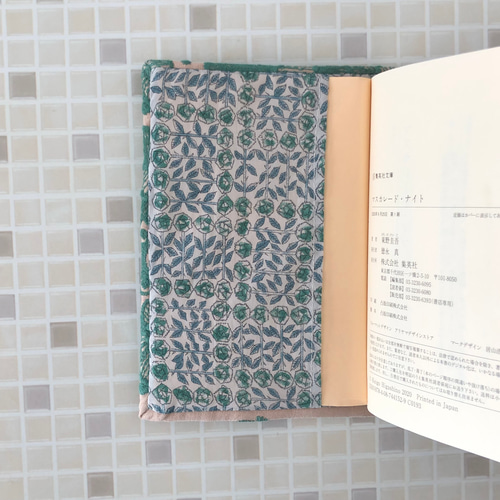 フック♡ハンドメイド♡ミナペルホネン♡新品 helloswallow♡ ほぼ日手帳カバー オリジナル ミナペルホネン pomppia