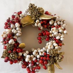 ナンキンハゼ・ノイバラの実のリース リース Satsuki 通販 18584904