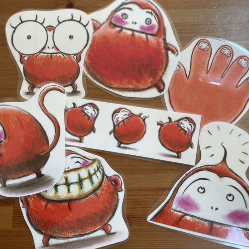 だるまさんシリーズ マグネットシアターセット その他素材 puri.puri