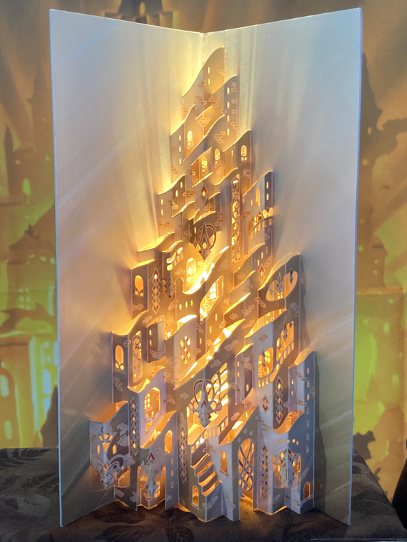 完成品【ポップアップカード】サンクタム 1枚目の画像