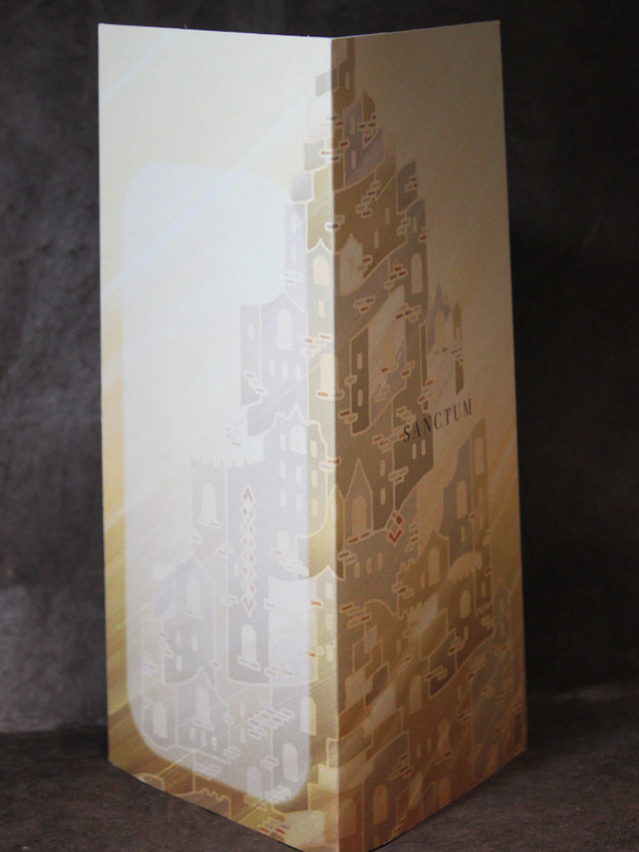 完成品【ポップアップカード】サンクタム 4枚目の画像