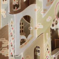 完成品【ポップアップカード】サンクタム 5枚目の画像