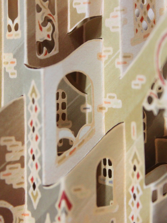 完成品【ポップアップカード】サンクタム 5枚目の画像