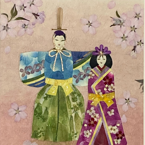 押し花 押し花額 押し花アート ひな祭り お雛様 桜 桃の節句 花 押し花 押し花額 押し花アート ひな祭り お雛様 桜 桃の節句 花