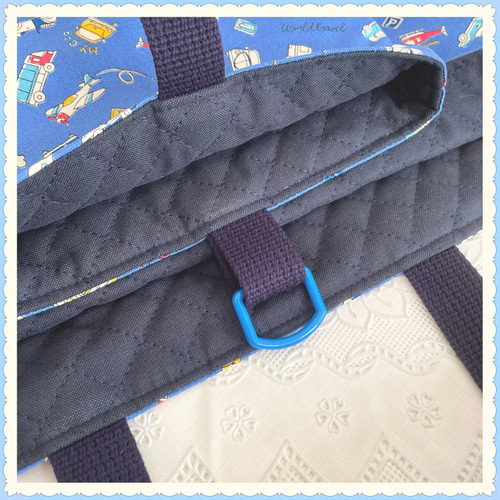 入園 入学】レッスンバッグ 上履き入れ 《車 働く車 消防車 パトカー