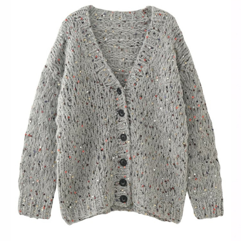 秋冬ニットアウター、秋冬カーディガン、前開きニットセーター、ニットセーター、ジャケット、レディース、防寒対策