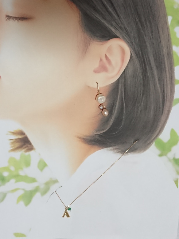 名前　記念日　を刻む　特別な　K18　ペンダントヘッド　サークル　ハート　約10ミリ　保証書付 8枚目の画像