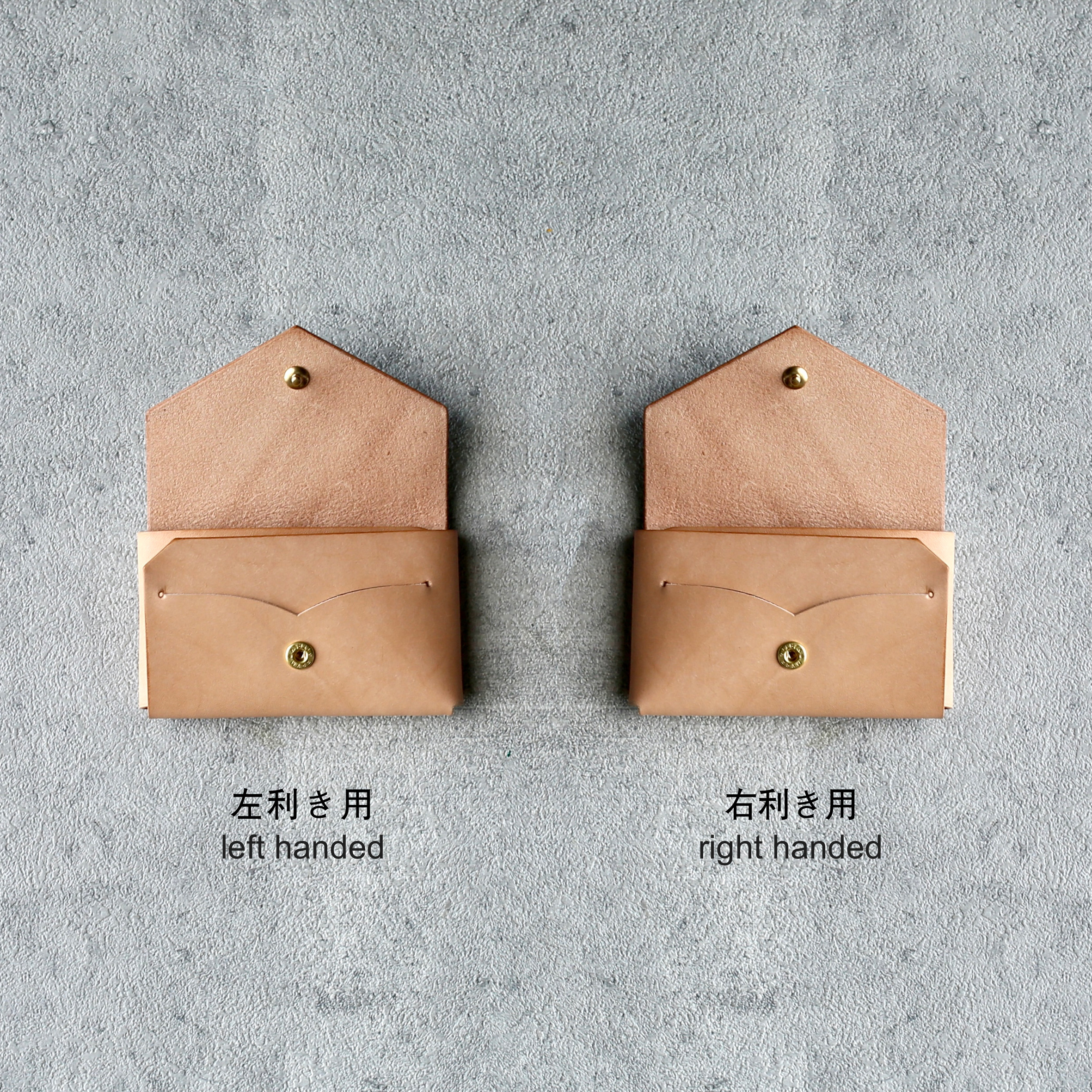 【送料無料】オールインワン コンパクト財布 ”kamome” ネイビー