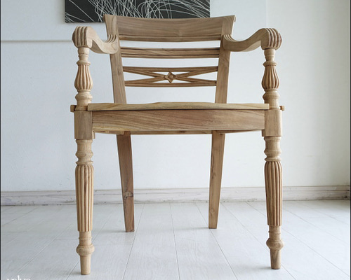 アームチェア 無垢 ダイニングチェア 椅子 ナチュラルカラー 楽天市場】(正規品)ダイニングチェア ダイニング用家具 アーム