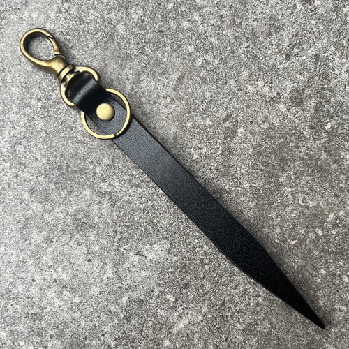 栃木レザー キーホルダー キーリング ストラップ スタッズ 日本製 本革