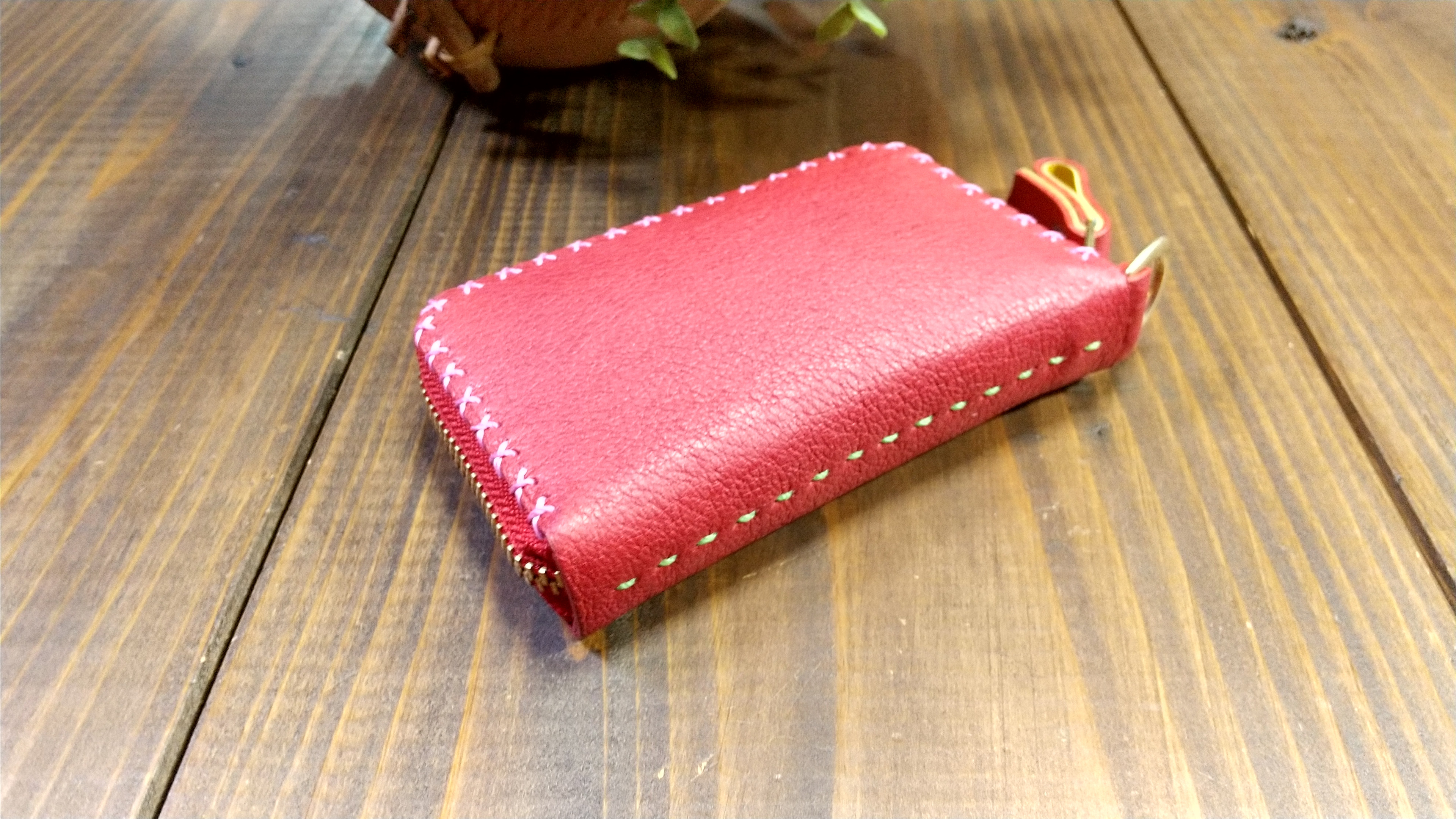 コインケース付キーケース(豚革)