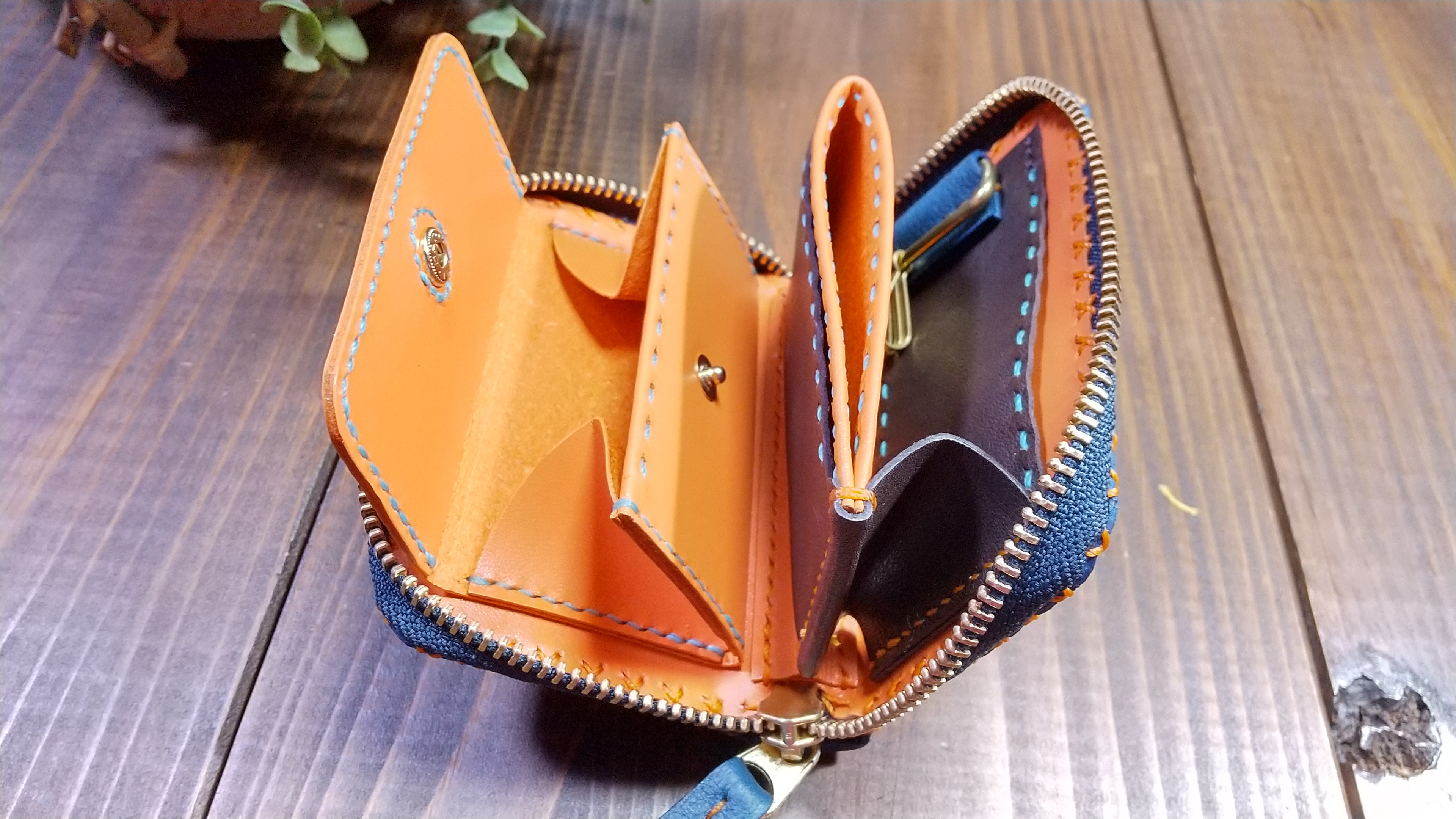 コインケース付キーケース(豚革)