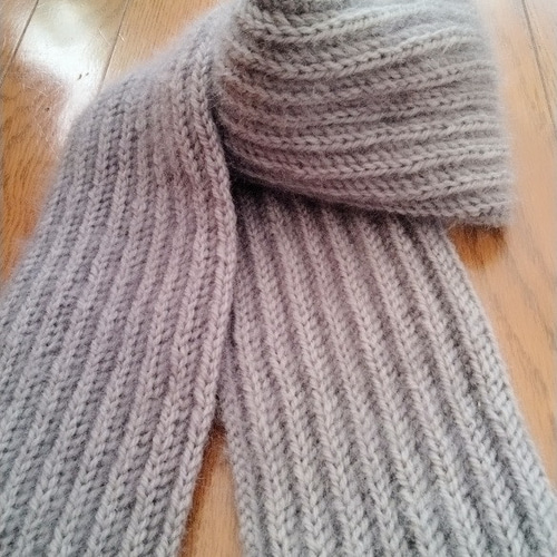 即日発送】#極厚#手編みマフラー#もへあ定番マフラー マフラー monmon