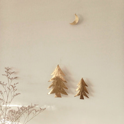 真鍮【森と月】 1枚目の画像