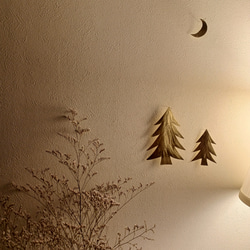 真鍮【森と月】 4枚目の画像