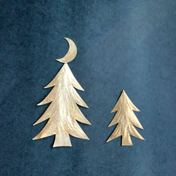 真鍮【森と月】 6枚目の画像