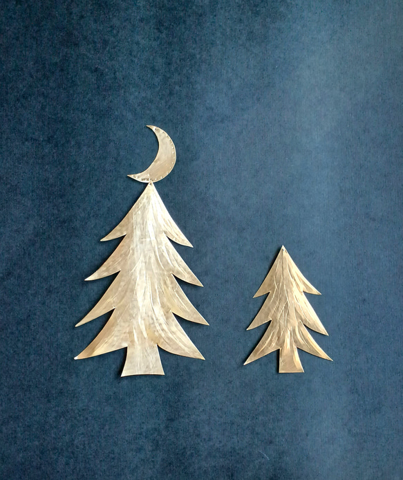 真鍮【森と月】 6枚目の画像