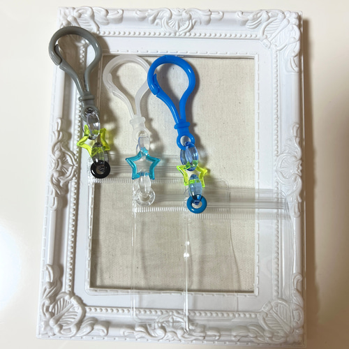 ガチャ詰めポーチ風♡キャンディバックキーホルダー、ワンピース、ミシン ガチャ詰めポーチ風☆お菓子詰め合わせ⑩☆キャンディバック