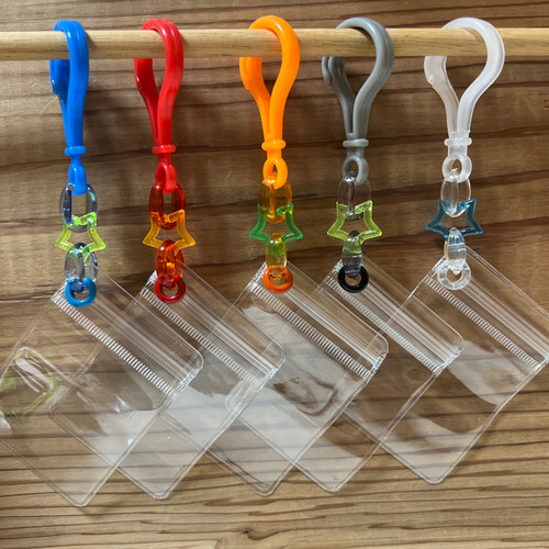 No.153A 110個セット キャンディバッグ キーホルダー セット 星
