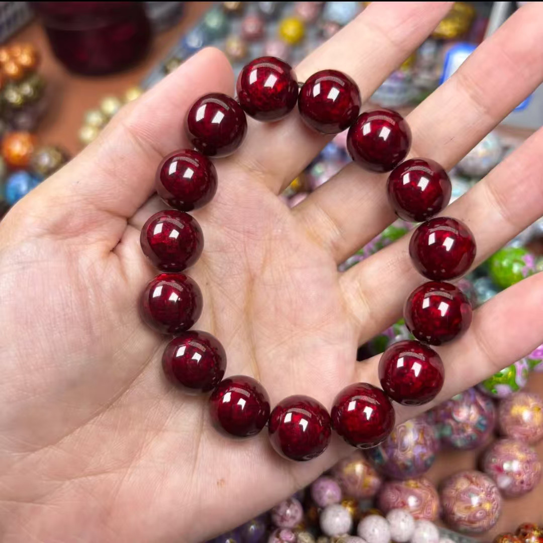 ハンドメイド ブレスレット バングル 漆器 漆塗り リストバンド 古代の隠花技術 紫檀 誕生日 周年記念日 ギフト