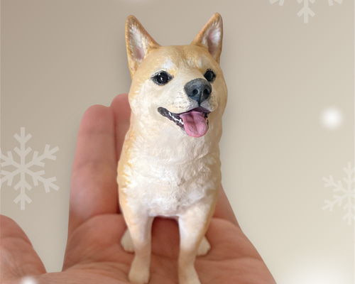 柴犬 フィギュア その他置物 BuchiMart 通販 18589794｜Creema