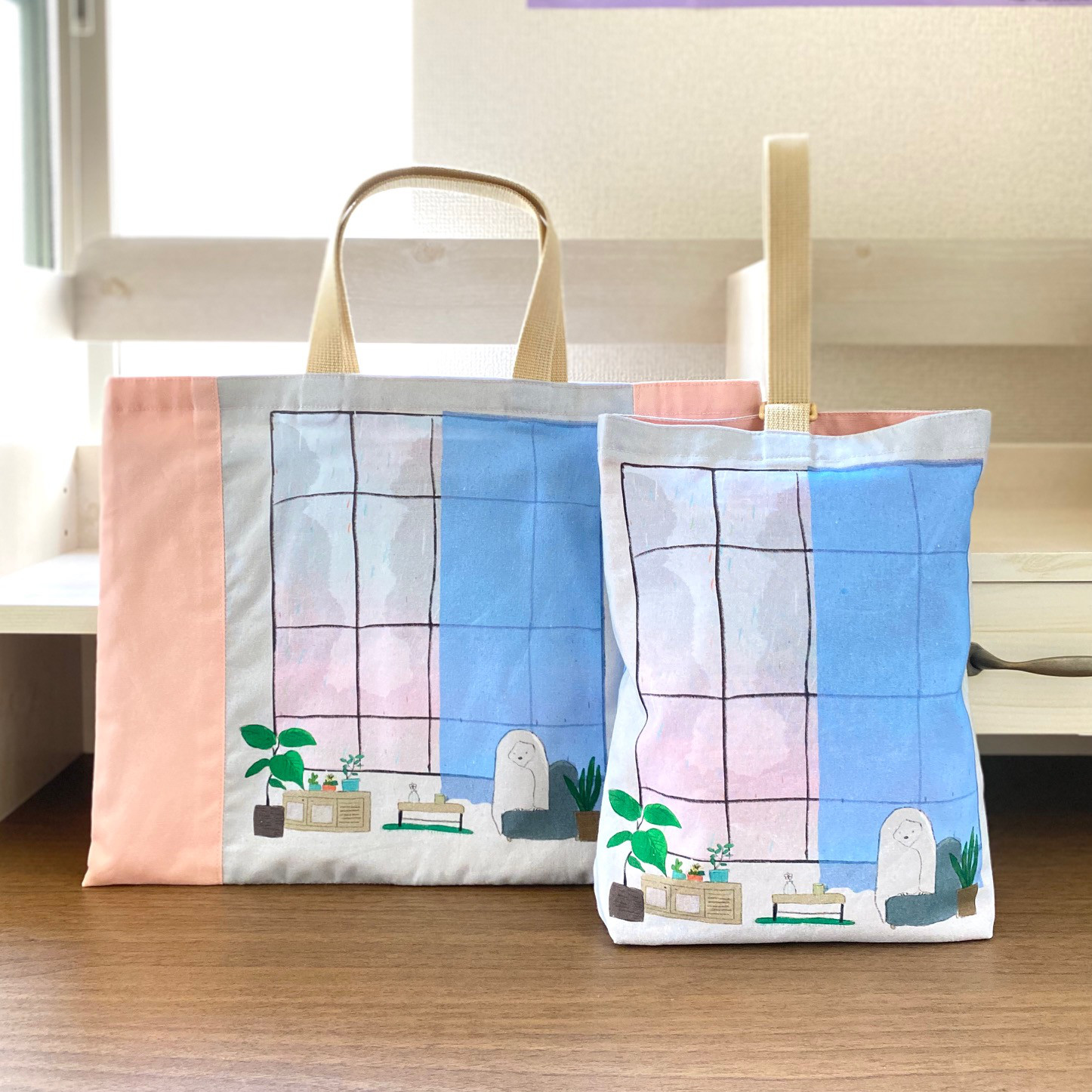 季節の窓　入園セット（ピンク）