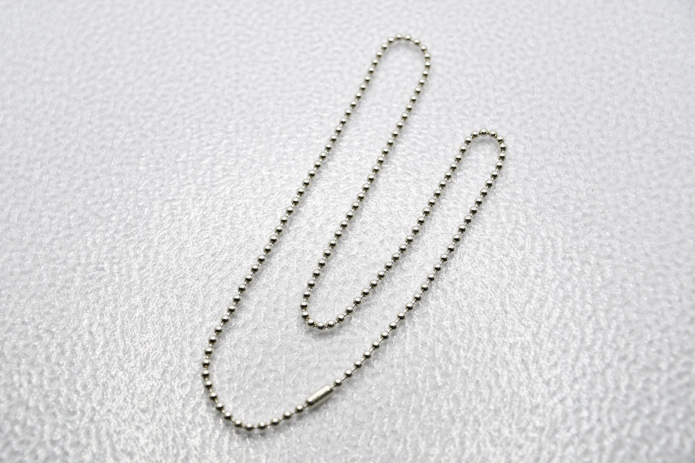 3.2mm玉ボールチェーン  60cm