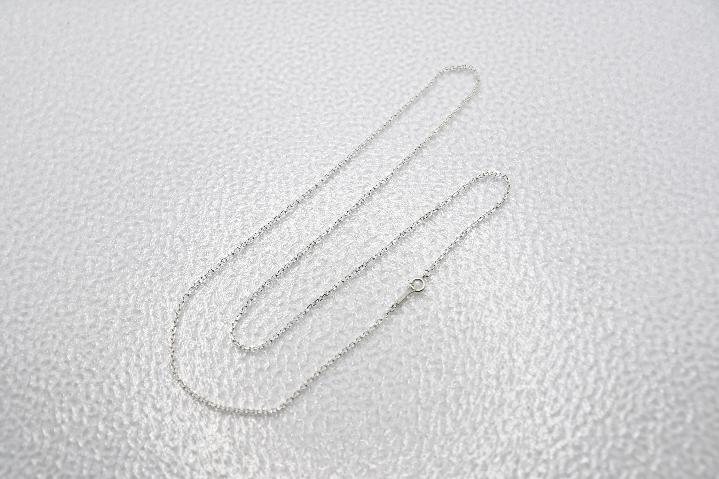 4面カット小豆チェーン　線径0.5mm　60cm