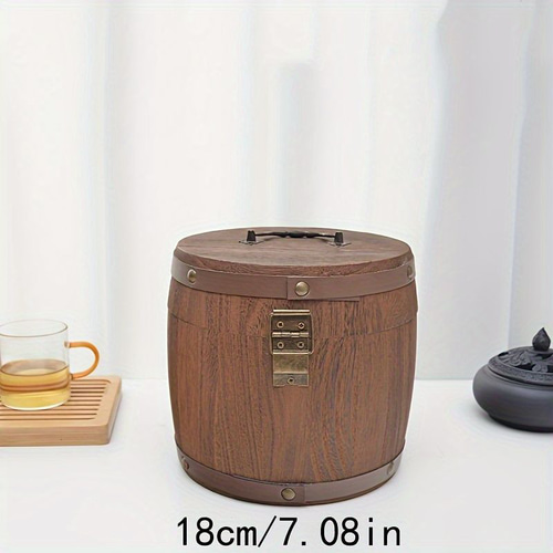 樽型 小物入れ 収納箱 収納ケース 木樽 ヴィンテージ アンティーク