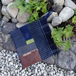 藍古布 長財布 酒袋 Wファスナー 長財布 かよさん古布 通販 19463724