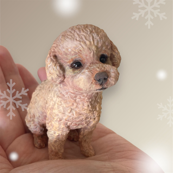 トイプードル ブラウン フィギュア その他置物 BuchiMart 通販