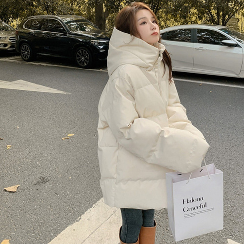 リアルビート冬の新作ダウンジャケット女冬2024年の新作ミディアム