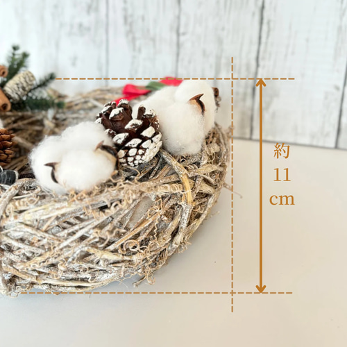 感謝価格】リース おしゃれ 可愛い 人気 造花 天然素材 木の実